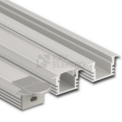 Obrázek produktu Vestavný hliníkový profil McLED VL 22x13mm s matným difuzorem 2m ML-761.033.02.2 0
