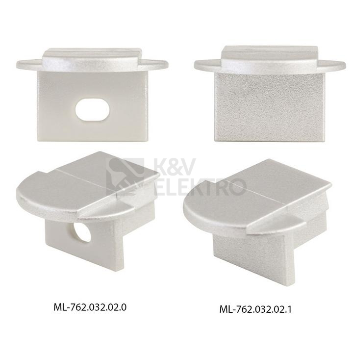 Obrázek produktu Vestavný hliníkový profil McLED VL 22x13mm s čirým difuzorem 1m ML-761.034.02.1 9