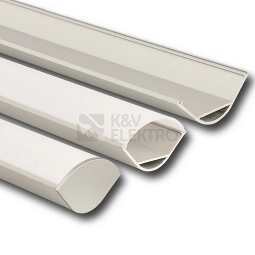 Obrázek produktu Rohový hliníkový profil McLED RL 30x30mm s mléčným difuzorem 2m ML-761.044.02.2 0
