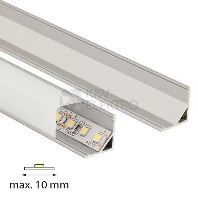 Obrázek produktu  Rohový hliníkový profil McLED RD 16x16mm mléčný difuzor 1m ML-761.047.02.1 4