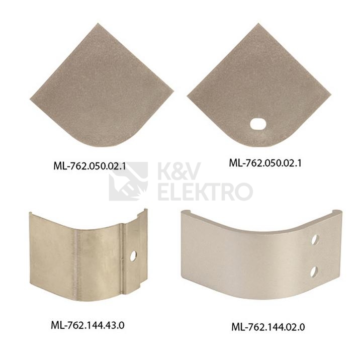 Obrázek produktu Rohový hliníkový profil McLED RH 30x30mm s matným difuzorem 2m ML-761.051.02.2 1