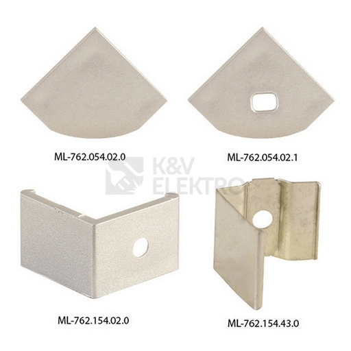 Obrázek produktu Rohový hliníkový profil McLED RT 19x19mm s matným difuzorem 2m ML-761.055.02.2 4