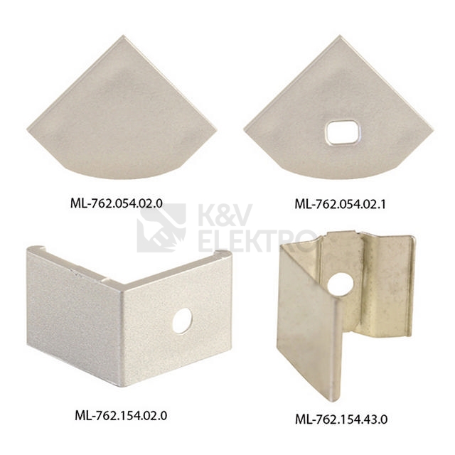 Obrázek produktu Rohový hliníkový profil McLED RT 19x19mm s čirým difuzorem 2m ML-761.056.02.2 5