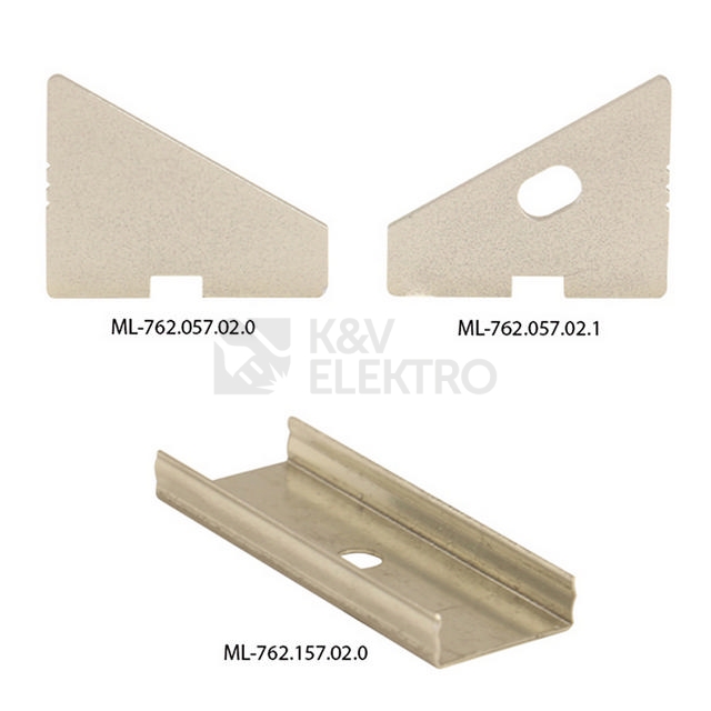 Obrázek produktu Rohový hliníkový profil McLED RQ 20x16mm s matným difuzorem 1m ML-761.093.02.1 4