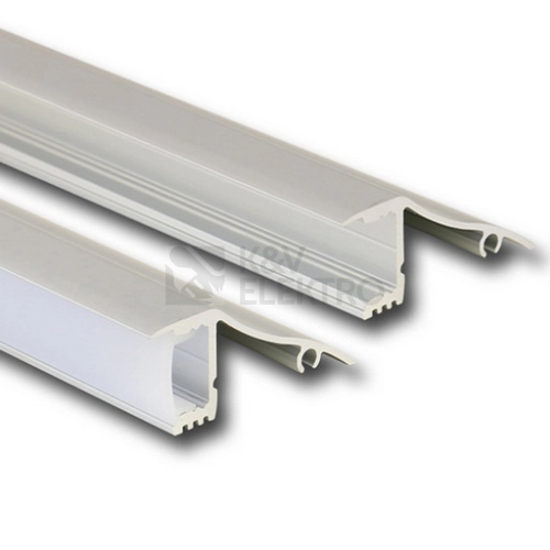 Nástěnný hliníkový profil McLED NT 18x41mm s matným difuzorem 1m ML-761.063.02.1