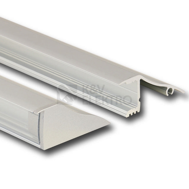 Obrázek produktu Nástěnný hliníkový profil McLED NT 18x41mm s čirým difuzorem 1m ML-761.064.02.1 6