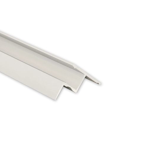 Rohový hliníkový profil McLED RP 35x45mm s čirým difuzorem 2m ML-761.084.02.2