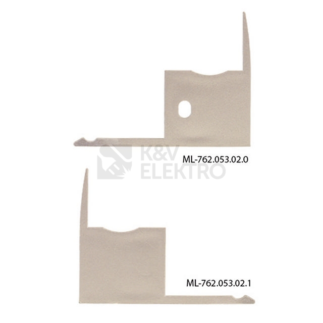 Obrázek produktu Rohový hliníkový profil McLED RP 35x45mm s čirým difuzorem 2m ML-761.084.02.2 4