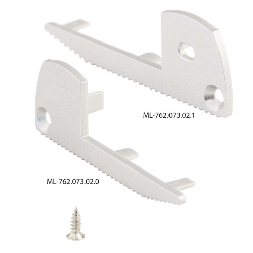 Nášlapný hliníkový profil McLED BL 59x22mm stříbrná barva s matným difuzorem 2m ML-761.085.02.2 (obrázek 3)