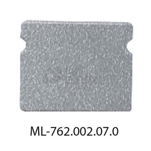 Koncovka LED profilu bez otvoru pro PT stříbrná McLED ML-762.002.07.0