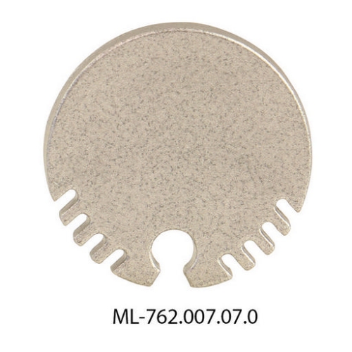 Levně Koncovka McLED pro ZX bez otvoru stříbrná barva ML-762.007.07.0