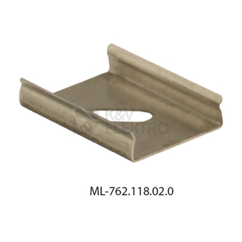 McLED kovová příchytka LED profilu PU ML-762.118.02.0