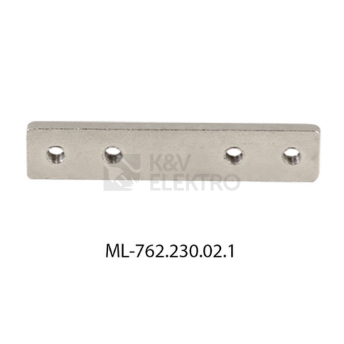 Kovová spojka LED profilu VK, VX McLED přímá ML-762.230.02.1
