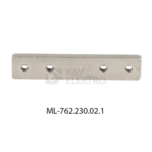Kovová spojka LED profilu VK, VX McLED přímá ML-762.230.02.1
