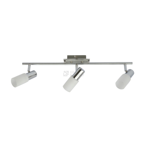 Bodové svítidlo RABALUX Logan E14 3x40W chromová/bílá 6098