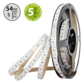 LED pásek McLED 24V RGB š=10mm IP20 14,4W/m 60LED/m SMD5050 ML-128.601.60.2