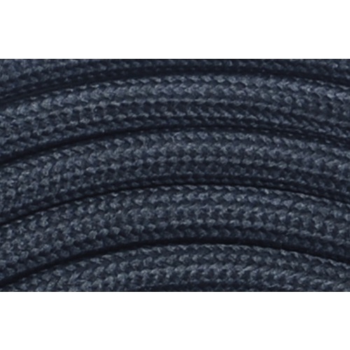 Textilní kabel H03VV-F 2x0,75 2m černá 3 (CYSY 2Dx0,75)