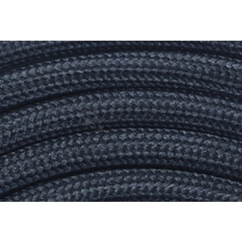  Textilní kabel H03VV-F 2x0,75 2m černá 3 (CYSY 2Dx0,75)
