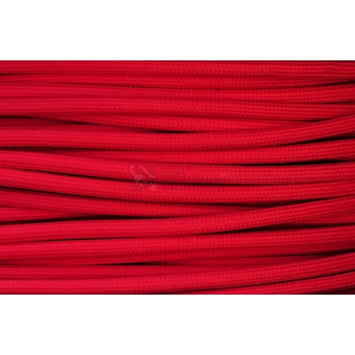  Textilní kabel H03VV-F 2x0,75 2m červená 9 (CYSY 2Dx0,75)
