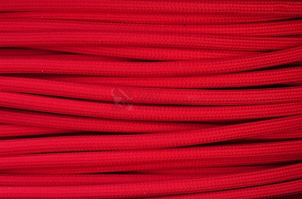 Obrázek produktu  Textilní kabel H03VV-F 2x0,75 2m červená 9 (CYSY 2Dx0,75)
 0