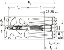 Obrázek produktu KOTVA FISCHER THERMAX 10/200 M10 514257 3