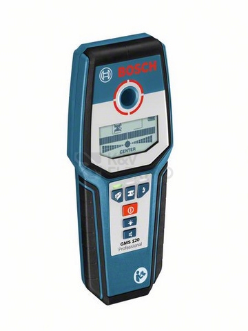 Obrázek produktu  Detektor vodičů, dřeva a kovu Bosch GMS 120 0.601.081.000
 3