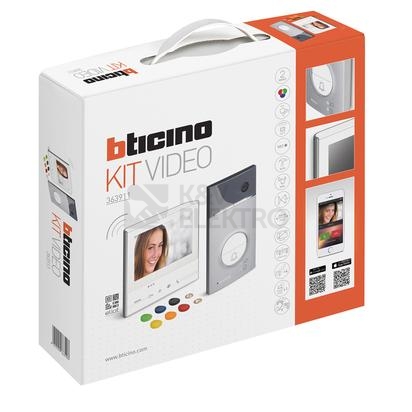 Obrázek produktu  Sada video telefonu Bticino 7" 1 byt (Classe 300 WI-FI + Linea 3000) 363911 1