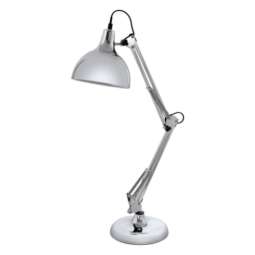 Stolní lampa EGLO Borgillio 94702 chrom E27/60W