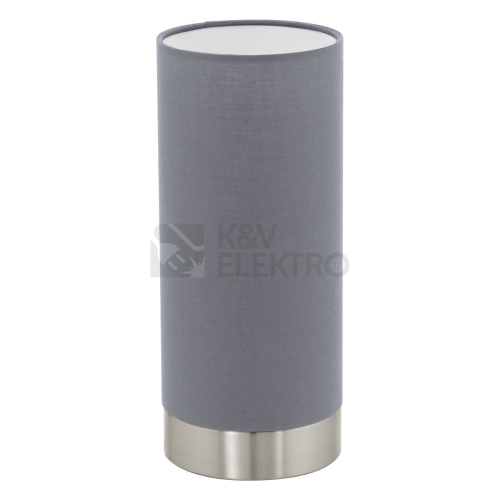  Stolní lampa EGLO 95119 PASTERI E27 40W matný nikl