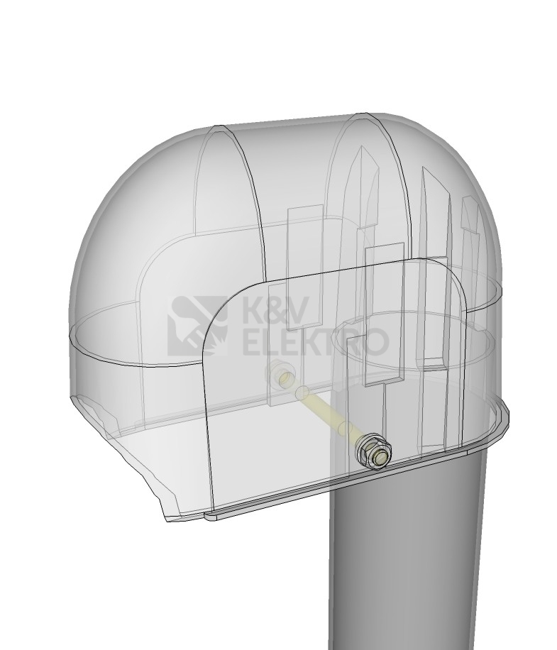 Obrázek produktu  Kryt vývodových plastových trubek CWS průměr 60-90mm 3