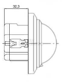 Obrázek produktu ABB přístroj čidla pohybu (relé) 3299U-A00006 2