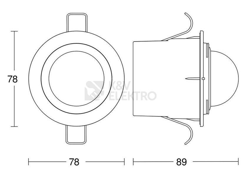 Obrázek produktu Pohybové čidlo STEINEL IS360-1DE černá IP54 032852 2