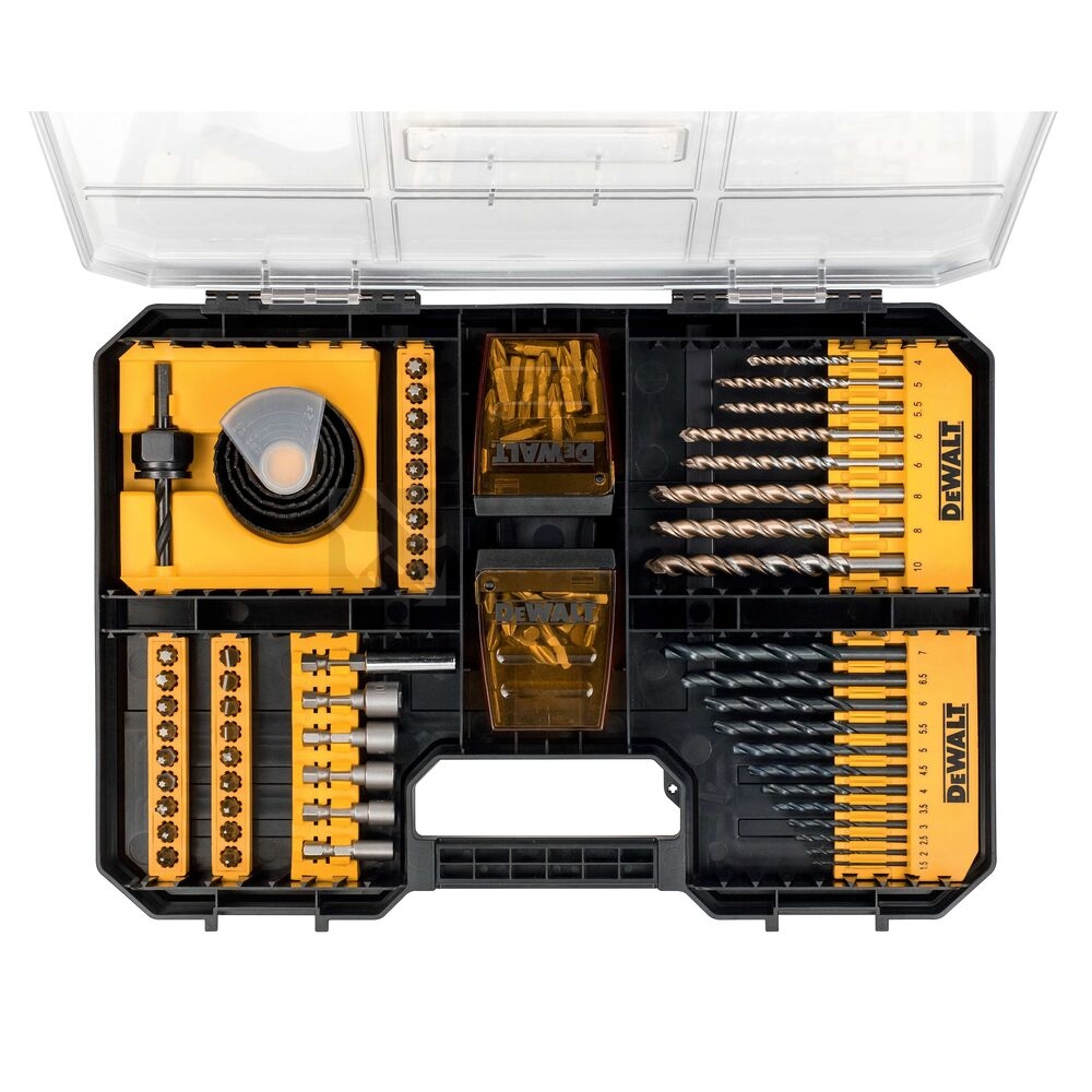 Obrázek produktu Sada vrtáků a bitů DeWALT 100dílná DT71569 1