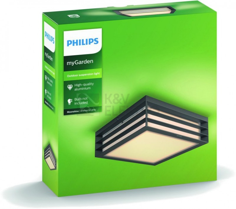 Obrázek produktu  Stropní svítidlo Philips Moonshine 2xE27 14W 17350/93/PN 4