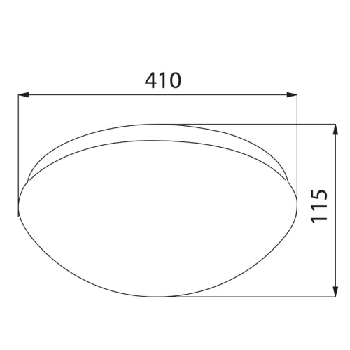 LED svítidlo McLED Cala 32 E 32W 4000K IP44 s nouzovým modulem 1,5h ML-411.210.32.0