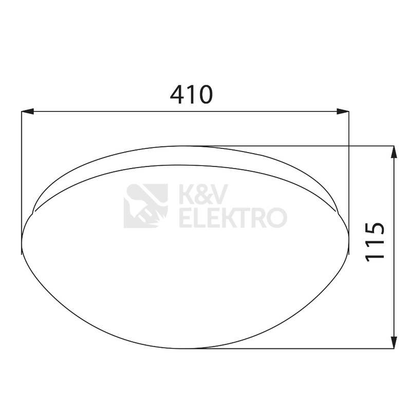 Obrázek produktu LED svítidlo McLED Cala 32 E 32W 4000K IP44 s nouzovým modulem 1,5h ML-411.210.32.0 6