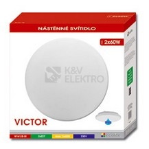 Obrázek produktu Svítidlo Ecolite VICTOR W141/B-BI 2xE27 60W IP44 2