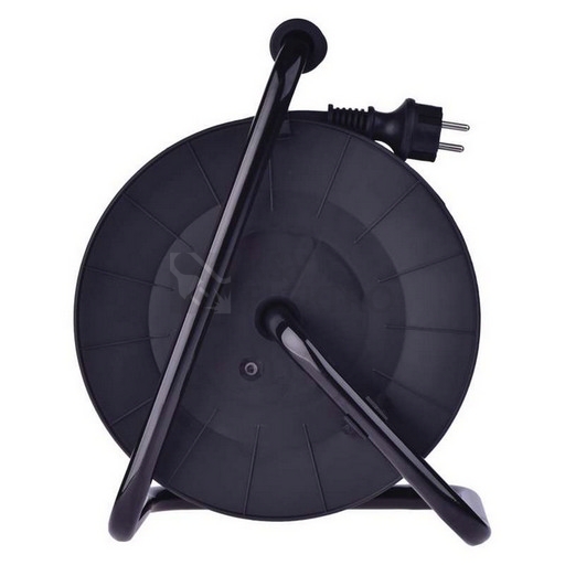 Obrázek produktu  Gumový prodlužovací kabel na bubnu 50m/4zásuvka 3x2,5mm2 černá EMOS P084503 1908545000 1