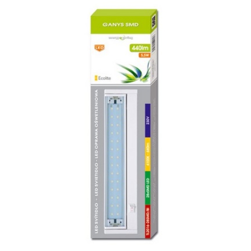 LED Svítidlo Ecolite GANYS TL2016-42SMD/10W/BI neutrální bílá 4100K 59cm
