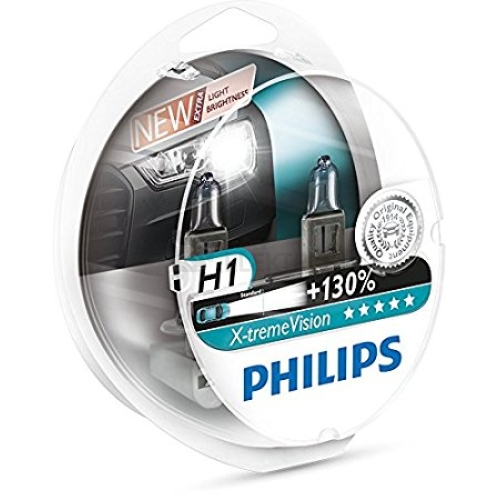 Autožárovky Philips X-tremeVision H1 12258XV+S2 55W 12V P14,5s (v balení 2ks)
