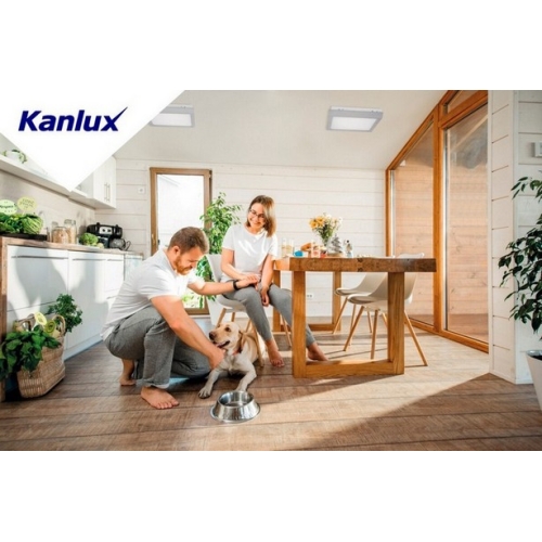 Stropní LED svítidlo Kanlux TYBIA LED 38W-NW-SE s pohybovým čidlem neutrální bílá 4000K 24641