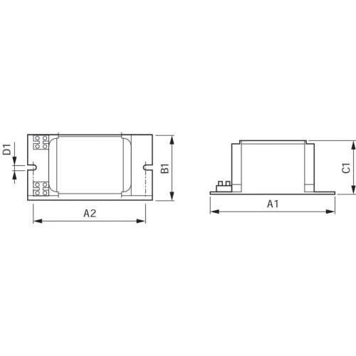 Elektromagnetická tlumivka Philips BSN 70 K302-A2-ITS 230V 50Hz (obrázek 3)
