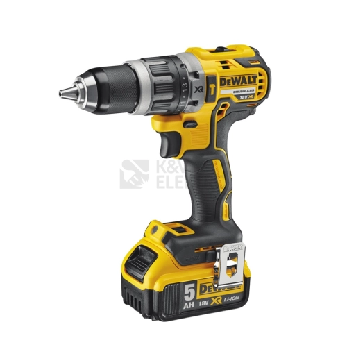 Aku vrtačka DeWALT DCD796P2 18V s příklepem 2x aku Li-Ion 5Ah
