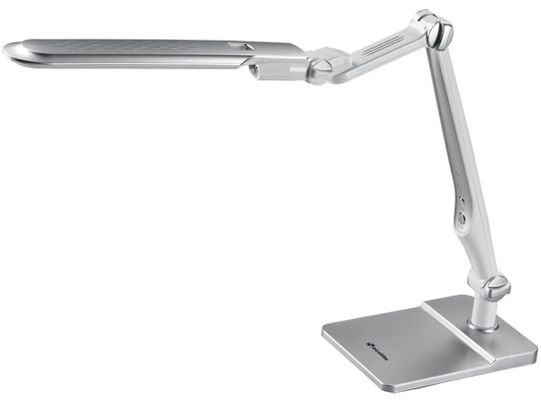 LED stolní lampa Ecolite Matrix LBL1207-STR 10W 3000-6000K stříbrná