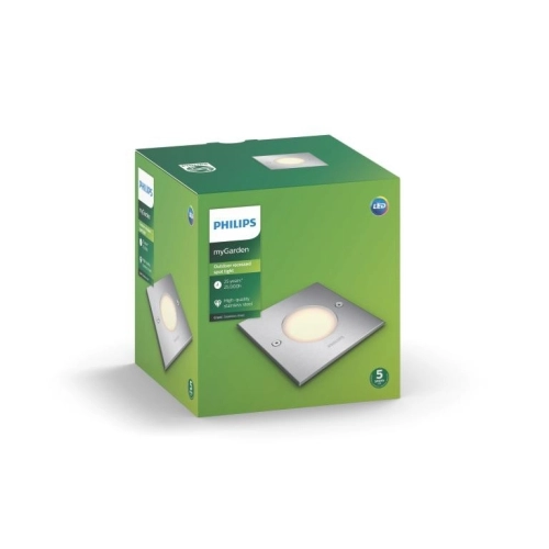 Nájezdové LED svítidlo Philips Crust teplá bílá 2700K 17356/47/P0