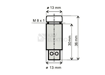 Obrázek produktu INDIKACNI SIGNALKA SMS-95 R 24AC/DC 1