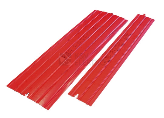 Obrázek produktu Krycí deska kabelu KD150 červená 0