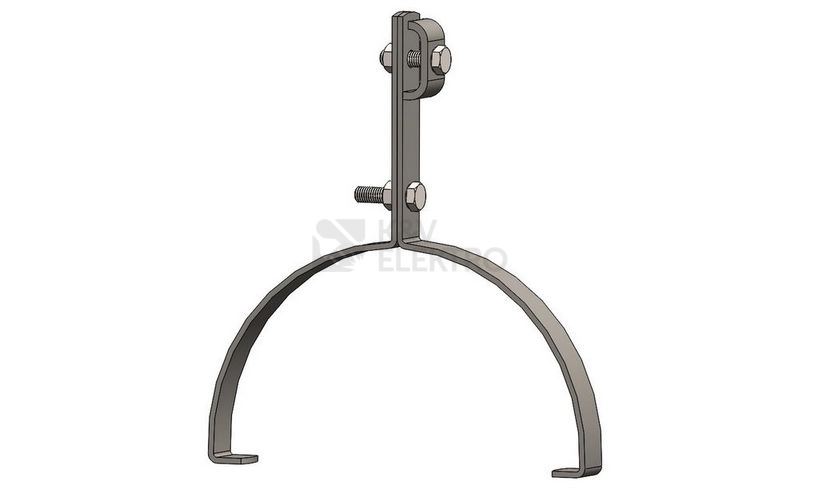 Obrázek produktu Podpěra vedení na hřebenáče Beta Bramac Tondach 20/21 210-230mm s příložkou D T TECHNIC PV 15 AB FeZn 101150 0