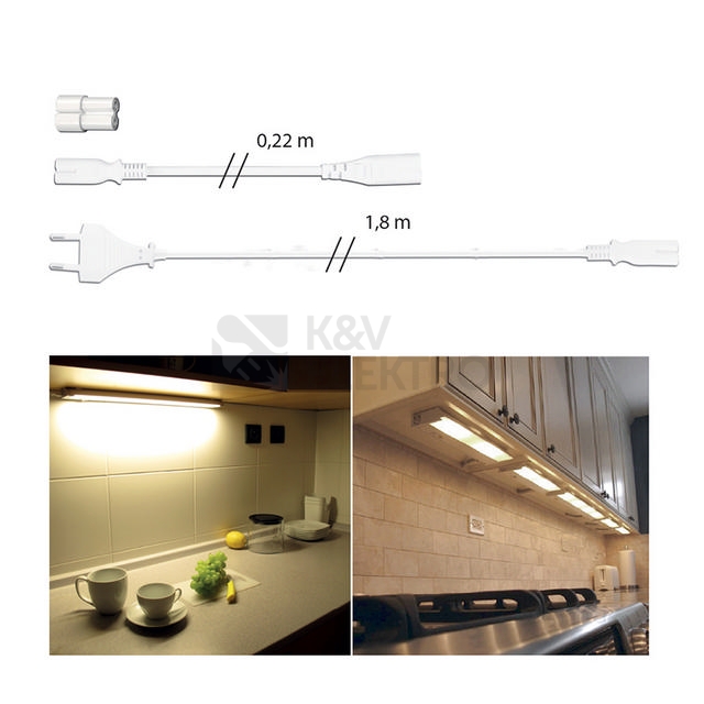 Obrázek produktu  Kuchyňské LED svítidlo McLED Line 11W teplá bílá 2700K ML-443.035.87.0 3