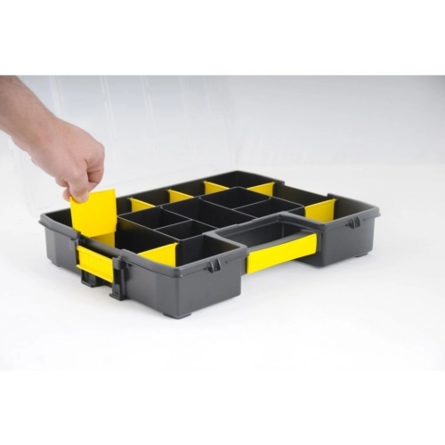 Organizér Stanley SortMaster Junior 1-97-483 s měnitelnou velikostí přihrádek (obrázek 3)